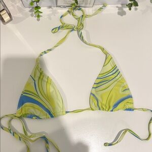 Green and Blue bikini set